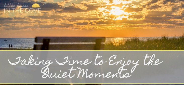 Take Time To Enjoy The Quiet Moments