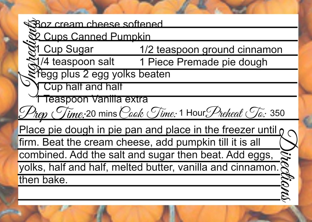 Fall Recipe 1