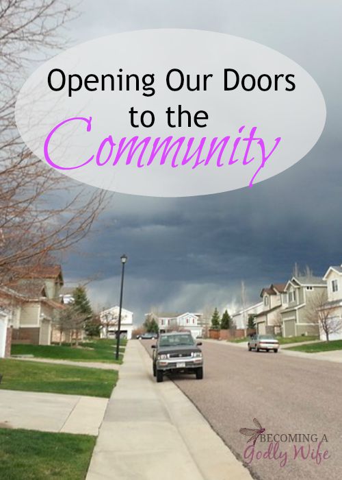 Opening Our Doors to the Community