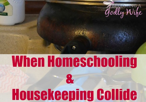 When Homeschooling and Housekeeping Collide