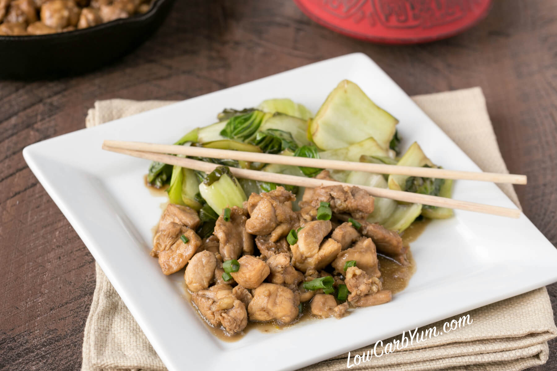 Low carb Filipino chicken adobo recipe