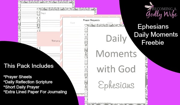 Daily Moments with God- Ephesians