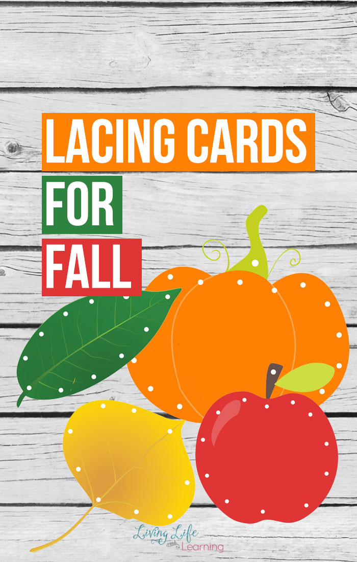 Lacing Cards for Fall